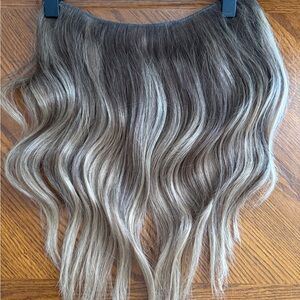Halo couture hair extensions